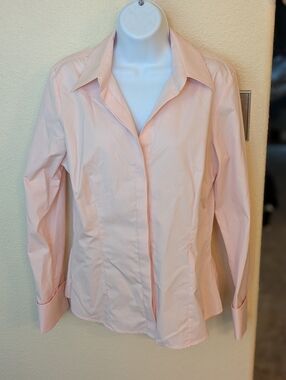 Thomas Pink US 10 French Cuff Women's Button Up Long Sleeve Shirt Pristine